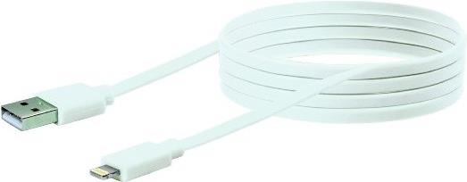 Schwaiger LKF200L532 2m USB A Lightning Weiß USB Kabel (LKF200L532) von SCHWAIGER