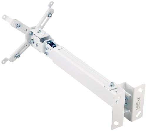 Schwaiger LWH310WD Beamer-Wand-/Deckenhalterung (430 cm, 650 cm, 35 cm, 56 cm, -8-8°, -15-15°) weiß von SCHWAIGER