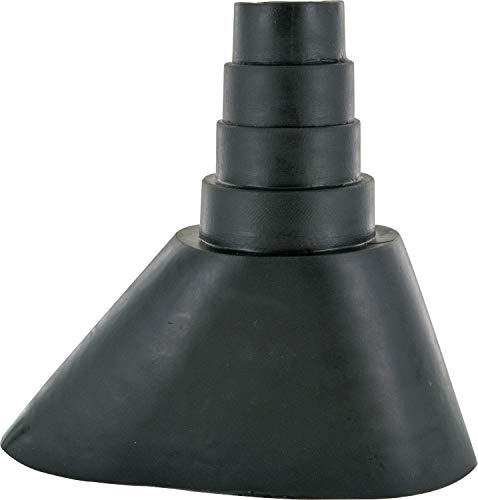 Schwaiger PDM60543 PVC-Mast-Manschette (Durchmesser 42-60 mm) schwarz von SCHWAIGER
