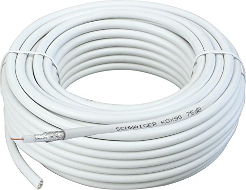 Schwaiger GmbH SAT-Koaxleitung 1,0/4,6 Weiss 25m Karton weiß Schwaiger GmbH SAT-Koaxleitung 1,0/4,6 Weiss 25m Karton weiß von SCHWAIGER