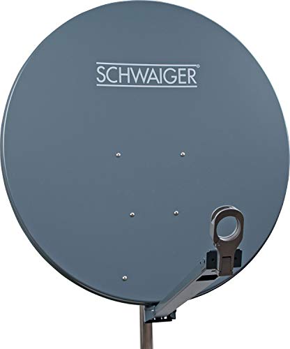 Schwaiger SPI1000.1 Aluminium Offset-Antenne 100 cm (39,4 Zoll) anthrazit von SCHWAIGER