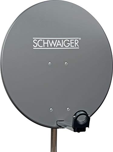 Schwaiger SPI996.1 Stahl SAT-Spiegel, (Durchmesser 85 cm) von SCHWAIGER