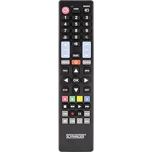 Schwaiger Samsung, LG, Sony, Philips, Panasonic Fernbedienung Schwarz, UFB100U533 Schwaiger Samsung, LG, Sony, Philips, Panasonic Fernbedienung Schwarz, UFB100U533 von SCHWAIGER