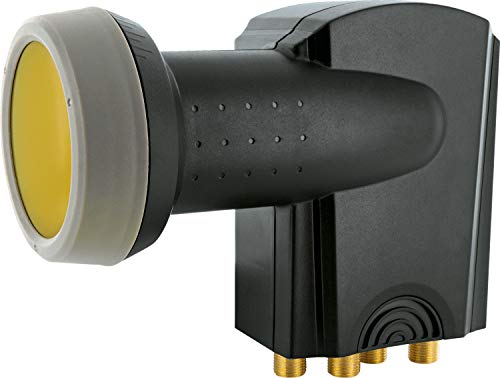 Schwaiger extrem hitzebeständig Sun Protect Quad-LNB anthrazit von SCHWAIGER