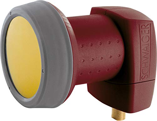 Schwaiger extrem hitzebeständig Sun Protect Single-LNB Ziegelrot von SCHWAIGER