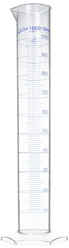 Graduierte Messzylinder transparent aus TPX von SCILABWARE