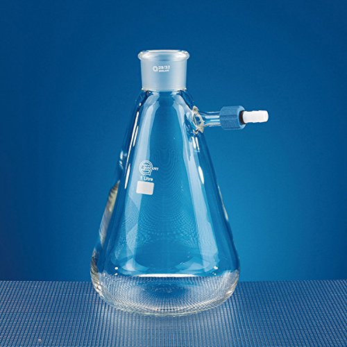 SCILABWARE 001803 Fiole à filtrer, 100 mL, col rodé, connecteur à vis von SCILABWARE
