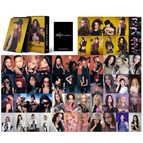Aespa 'Whiplash' Fotokarten Kollektionen 55 Stk Neues Album Neuer Song 'MY' KARINA GISELLE WINTER NINGNING aespa Fotokarten Kpop Postkarten von SCISSH