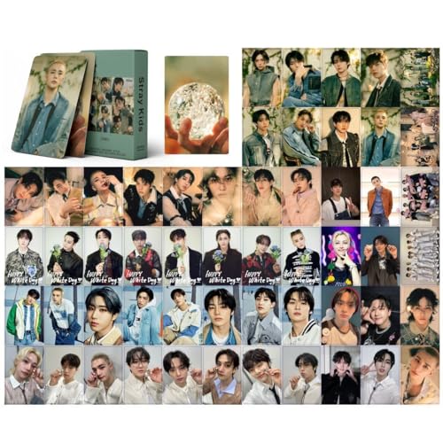 SCISSH SKZ Hollow Stray-kids Photocards 55Pcs Postkarten 'STAY' SKZ Postkarten Hyunjin Photocards Felix Photocards von SCISSH