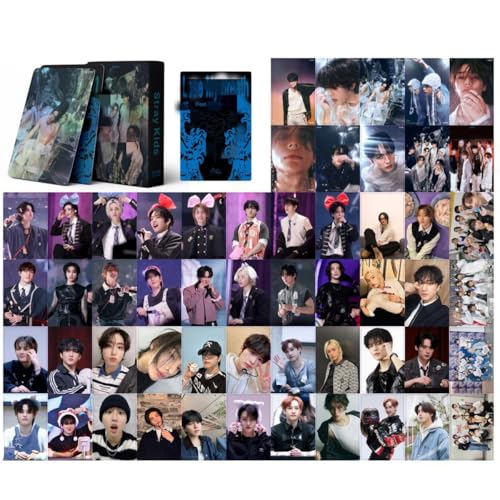 SKZ 'ATE' Stray-kids Fotokarten 55Pcs Postkarten 'STAY' Neue Lieder Fotokarten SKZ ATE Tour Postkarten Hyunjin Fotokarten Felix Fotokarten (LOSE MY BREATH(Laser vision)) von SCISSH