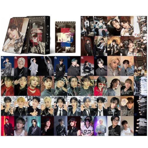 SKZ '合 HOP' Stray-kids Photocards 55Pcs Postcards 'STAY' New Album Photo Cards SKZ Postcards Hyunjin Photocards Felix Photocards von SCISSH