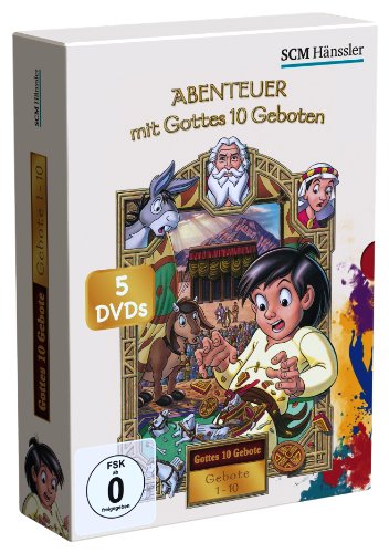 Abenteuer mit Gottes 10 Geboten [5 DVDs] von SCM Verlagsgruppe GmbH