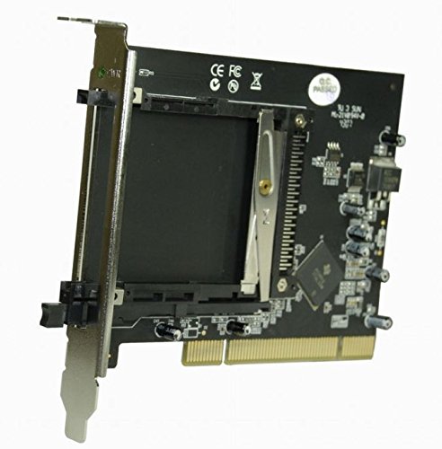ICS-C1C - 1 Slot PCI zu PCMCIA Adapter für 16 bit PCMCIA, Speicherkarten und 32bit Cardbus Karten von SCM PC-Card GmbH