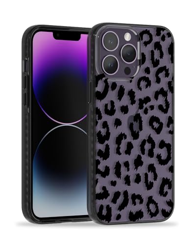SCORPIFY Schutzhülle für iPhone 12 Pro Max mit Leoparden-Geparden-Design, niedlich, transparent, 3 m Fallschutz in mil-Qualität, vergilbt nicht, schlanker Bumper, stilvolles Muster von SCORPIFY
