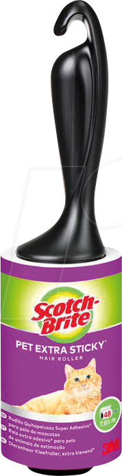 FUSSEL PET - Scotch-Brite Fusselroller Pet Extra Sticky von SCOTCH-BRITE