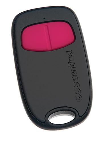 SCS Sentinel, AAM0131, 2-Kanal-Tor-Fernbedienung mit Geheimcode, Sendefrequenz 433,92 MHz, 1 Lithiumbatterie CR2016, SimplyControl, Fuchsia von SCS Sentinel