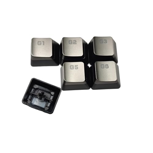 SCUDGOOD 6PCS Mechanische Gaming Tastatur Tastenkappen G1G2G3G4G5G6 Makro Tastatur Abdeckung Für CorsairK95 K100 Makro Tastenkappen von SCUDGOOD