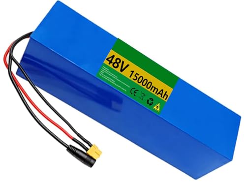E-Bike Batterie 36V 48V 8Ah 10Ah 15Ah 8Ah 10Ah 15Ah mit 42V Ladegerät wasserdichter PVC-Akku eingebauter BMS für 200W 300W 500W 800W 1000W Motor 48V 15AH,XT60 E-Bike Batterie 36V 48V 8Ah 10Ah 15Ah 8Ah 10Ah 15Ah mit 42V Ladegerät wasserdichter PVC-Akku eingebauter BMS für 200W 300W 500W 800W 1000W Motor 48V 15AH,XT60 von SCUUZT