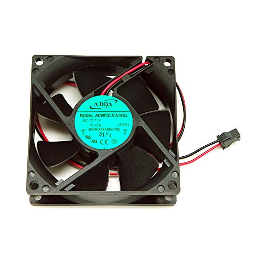 Motherboard cooling fan for AD0812LX-A70GL 12V 0.12A 2Wire 8cm,Cooling Fan AD0812LX-A70GL 80x80x25mm 2Wire von SCYHGLM