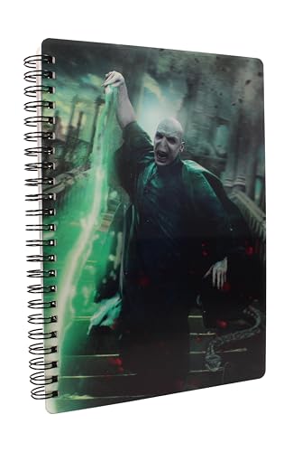 SD toys Harry Potter – Notizbuch mit 3D-Effekt Voldemort Poster von SD TOYS