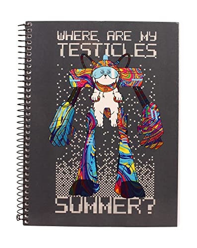 SD toys Where Are My Testicles Rick und Morty Notizbuch mit Spiralbindung SD toys Where Are My Testicles Rick und Morty Notizbuch mit Spiralbindung von SD TOYS