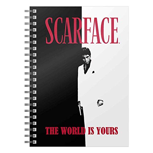 Scarface SD Toys Notebook The World Is Yours Stationery von SD TOYS