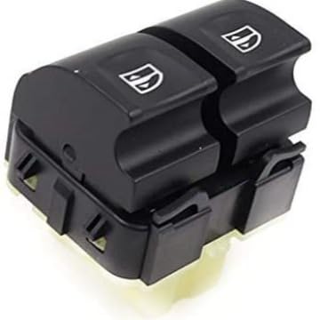 Fensterheberschalter für RENAULT CLIO MK4 2013-2017 254118044R, 809611667R, 254117873R, Auto Fensterheberschalter Elektrischer Fensterheber Steuerschalter Control Taste Zubehör von SDFSDEPIE