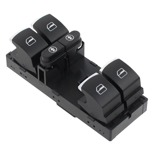 Fensterheberschalter für Seat Alhambra 2010-2022, Auto Fensterheberschalter Elektrischer Fensterheber Steuerschalter Control Taste Zubehör von SDFSDEPIE