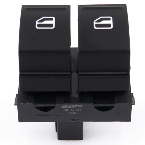 Fensterheberschalter für Seat Altea Ibiza Mk4 Leon Toledo Mk3, Auto Fensterheberschalter Elektrischer Fensterheber Steuerschalter Control Taste Zubehör von SDFSDEPIE