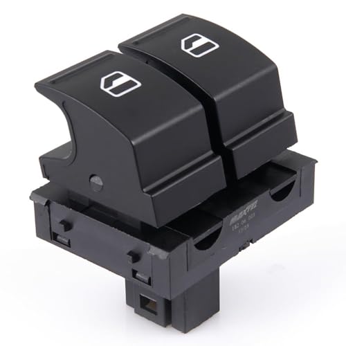 Fensterheberschalter für VW Passat Polo Scirocco Touran Transporter Mk6, Auto Fensterheberschalter Elektrischer Fensterheber Steuerschalter Control Taste Zubehör von SDFSDEPIE