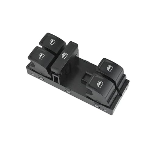 Fensterheberschalter für VW Polo 2014-2018 6C0959857, Auto Fensterheberschalter Elektrischer Fensterheber Steuerschalter Control Taste Zubehör von SDFSDEPIE