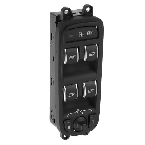 Fensterheberschalter für Volvo S60 S60L XC60 2010-2018 31415677, Auto Fensterheberschalter Elektrischer Fensterheber Steuerschalter Control Taste Zubehör von SDFSDEPIE