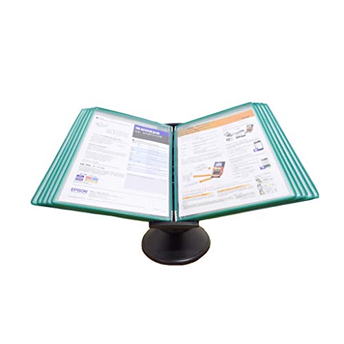Display Rack, An der Wand montierter Aktenhalter, Hängender Wand-Akten-Organizer, Klapp-Aktenhalter, Schreibtisch- oder Wand-Displayständer mit einstellbarer Neigung(H) von SDGBCXD