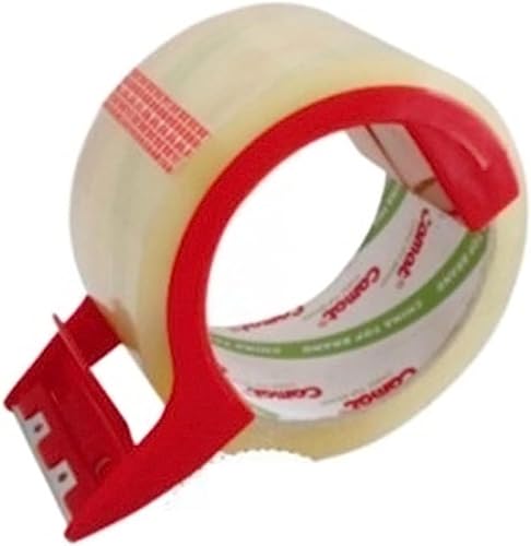 Klebebandabroller, Desktop Magic Tape Dispenser - Manuelle Verpackungsmaschine mit Dichtungsbandbasis for einfaches Schneiden von SDGBCXD
