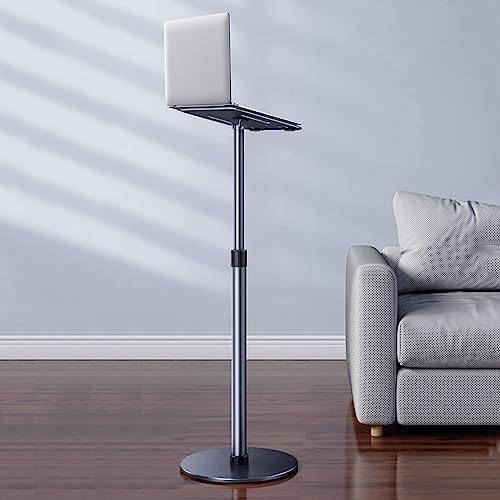 Laptop-Ständer, Tragbarer Laptopständer, universeller Projektorständer, ergonomischer Bodenständer for das Homeoffice, Steh- und Sitzmodus, 21,65 bis 40 Zoll, verstellbarer erhöhter Ständer Laptop-Ständer, Tragbarer Laptopständer, universeller Projektorständer, ergonomischer Bodenständer for das Homeoffice, Steh- und Sitzmodus, 21,65 bis 40 Zoll, verstellbarer erhöhter Ständer von SDGBCXD