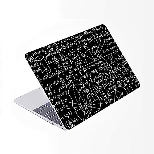 SDH Schutzhülle für MacBook Pro 15 Zoll (38,1 cm) mit CD-ROM 2010–2012, Kunststoff-Muster, harte Schutzhülle und Tastaturabdeckung, nur kompatibel mit Mac Pro 15 Zoll Modell A1286, Blackboard Book 5 von SDH