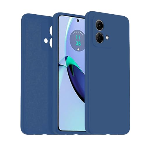 SDTEK Für Motorola Moto G84 Hülle Premium Matte (Blau) Stoßfester Schutz - Schlanke Passform von SDTEK