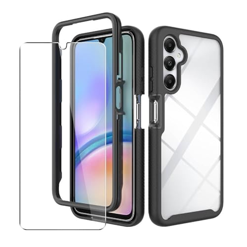 SDTEK Hülle für Samsung Galaxy A05s 360 Grad Schutzfolie Schutzglas Handyhülle Schutzhülle Case Cover von SDTEK