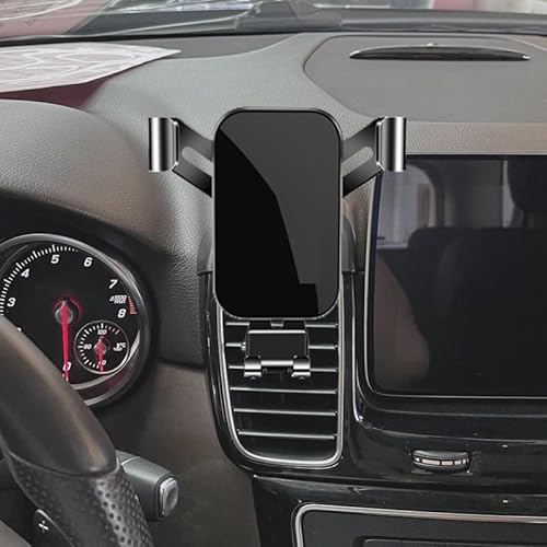 SDTHMY Auto Handyhalterung Kompatibel mit 2015-2023 Mercedes GLE350 gls 450 Handy Ständer Navigation Halterungen Klimaanlage Lüftungsschlitze Innenzubehör (für 2015-2019 GLE W166) von SDTHMY