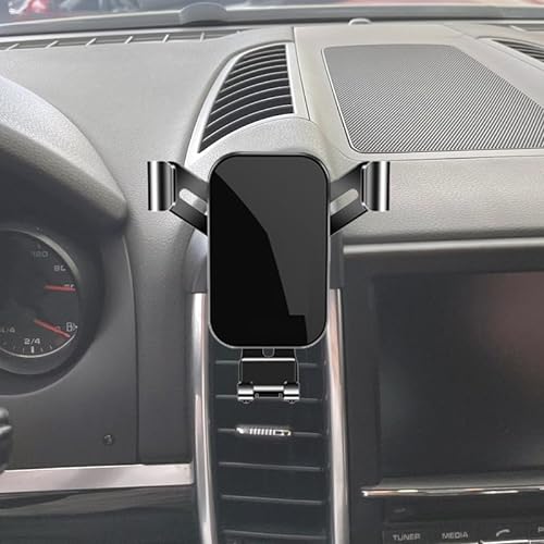 SDTHMY Kfz-Handyhalterung kompatibel mit Porsche Cayenne Handy Ständer Navigation Halterungen Klimaanlage Lüftungsschlitze Innenraum Zubehör 2010 2011 2012 2013 2014 2015 (für Cayenne 2010-2015) von SDTHMY