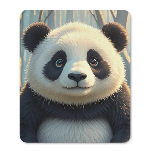 Mauspad Gummi Basis Anime Panda Gedruckt Mauspad Gaming Mauspad 11.8 X 9.8 Zoll für Drahtlose Maus von SDTKLHW