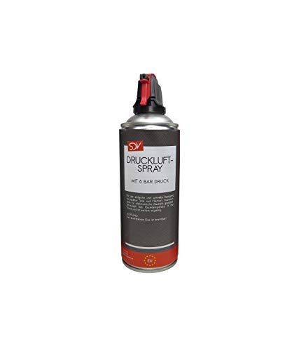 SDV Chemie Druckluftspray 1x 400ml Air Duster Druckluftreiniger Pressluft Druckluftreiniger Compressed Gas SDV Chemie Druckluftspray 1x 400ml Air Duster Druckluftreiniger Pressluft Druckluftreiniger Compressed Gas von SDV Chemie