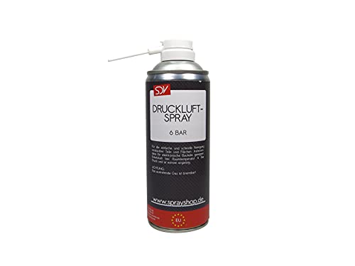 SDV Chemie Druckluftspray 1x 400ml Air Duster Druckluftreiniger Pressluft Druckluftreiniger Compressed Gas SDV Chemie Druckluftspray 1x 400ml Air Duster Druckluftreiniger Pressluft Druckluftreiniger Compressed Gas von SDV Chemie