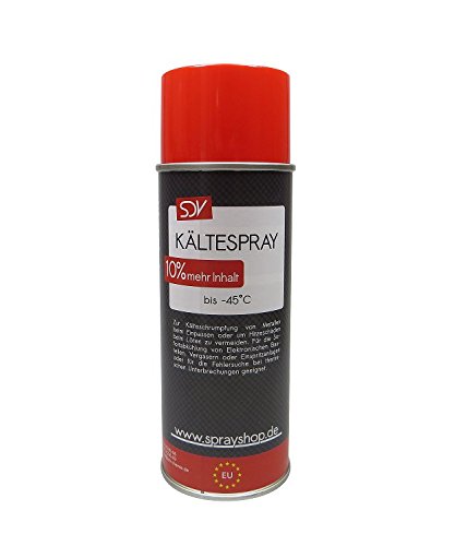 SDV Chemie Kältespray 1x 440ml Kühlspray Vereisungsspray Eisspray Spray bis -45°C SDV Chemie Kältespray 1x 440ml Kühlspray Vereisungsspray Eisspray Spray bis -45°C von SDV Chemie