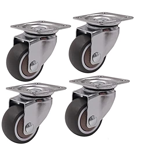 2 Zoll Super Mute Räder Rollen Raddurchmesser 50 mm, tragen 40 kg for Showcase Home Hardware 4 Stück 2 Zoll Super Mute Räder Rollen Raddurchmesser 50 mm, tragen 40 kg for Showcase Home Hardware 4 Stück von SDVUAHUJ