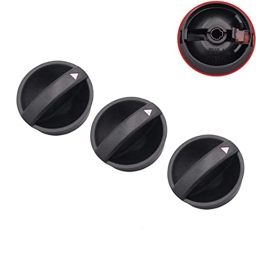 SDYYDS 3 x Drehknopf für Toyota Tacoma Luft- und Heizungsanlage 55900-04020, 2005–2011 SDYYDS 3 x Drehknopf für Toyota Tacoma Luft- und Heizungsanlage 55900-04020, 2005–2011 von SDYYDS