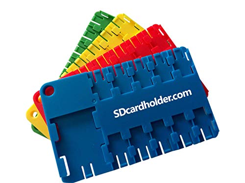 Micro SD-Kartenhalter, 4 Stück von SDcardholder com