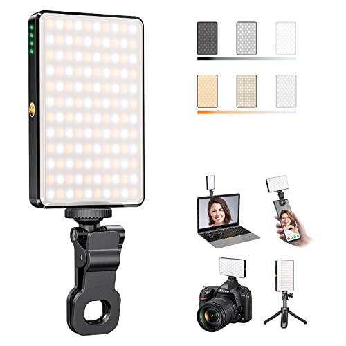 SEAEYES Selfie Licht für Handy, 120 LEDs Videolicht mit Clip CRI 95+ 2500-9000K 3000mAh Akku, 3 Lichtmodi Kamera Licht für Vlogging, Fotografie, Videokonferenzen SEAEYES Selfie Licht für Handy, 120 LEDs Videolicht mit Clip CRI 95+ 2500-9000K 3000mAh Akku, 3 Lichtmodi Kamera Licht für Vlogging, Fotografie, Videokonferenzen von SEAEYES