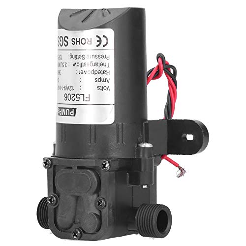 1/2 Zoll Mikromembranpumpe Wassersprinklerpumpe 12 V, 12 V Wasserpumpe CampingWassergrundierungssprühgerät Industrielles Malwerkzeug DC 12 V 36 W für Sprühfarbe Keramikindustrie von SEAFRONT