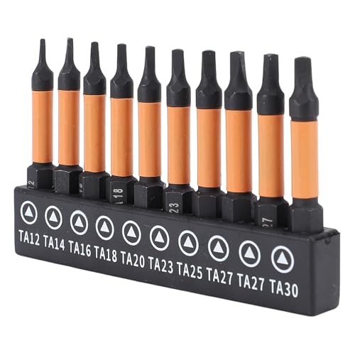 10 Pcs Magnetische Dreieckige Schraubendreherbits 1/4 Zoll Hex Shank Bohrbohrbit Legierung Stahl 50 Mm Länge 10 Pcs Magnetische Dreieckige Schraubendreherbits 1/4 Zoll Hex Shank Bohrbohrbit Legierung Stahl 50 Mm Länge von SEAFRONT